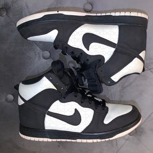 Nike High Dunk - Royal Black & White